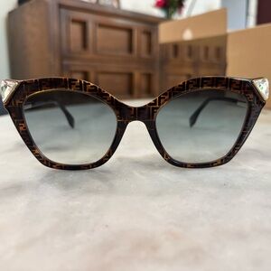 Fendi Tortoise Shell Sunglasses